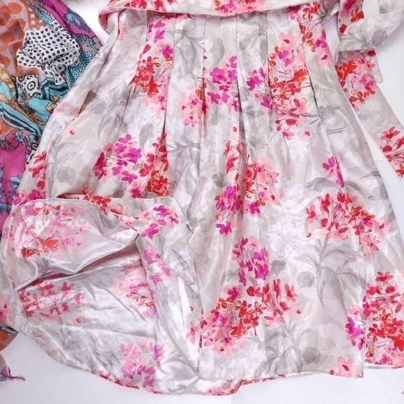 Jessica Howard Rose Floral Gown Sz 8 - Picture 7 of 15